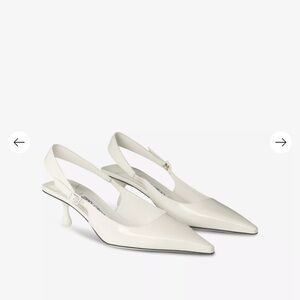 Jimmy Choo Amel 50 Patent Slingback Pump